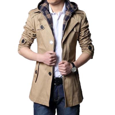 China Business Men's Jacket Suit Fashion Anti-Shrink Beige Stylish Youth Slim Wholesale Oversized Men's Long Gap Coat Blazer Men for sale