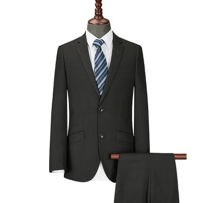 China New Design 2 Pieces Breathable High Quality Fashion Mens Slim Fit Suit For Man for sale