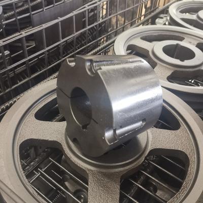 China Factory Equipment China Supplier CNC Machining QD Tipo QD Bushing E-F Finished Bored Pulley QD With Split Taper Bushing for sale