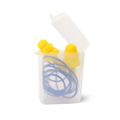 China CE En352-2 Certification ANSI As/nzs Standard Noisy Operating Ear Plugs Silicone Ear Plugs For Loud Operation With Cord for sale