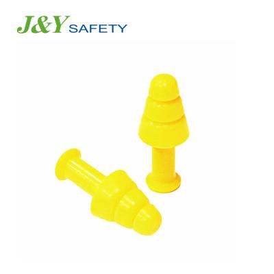 China Noisy Working Custom Christmas Tree Shaped Hearing Silicon Sleeping Ear Plugs Waterproof Soundproof Silicone Earplugs for sale