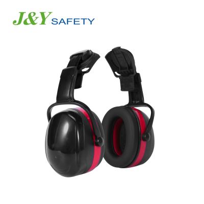 China Noise Reduction Occupational Safety Earmuff Helmet Cap Mount Ear Muff for sale