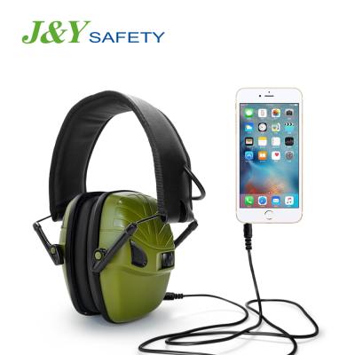 China ABS ear protector chasing anti-noise shooting protection ear misses electronic safety earmuff for sale