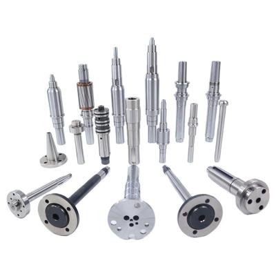 China Factory Precision Main Shaft Parts Customized Rotor Main Shaft Mechanical Transmission Machining Cylindrical Grinding Main Shaft for sale