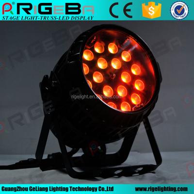 China Outdoor Macro Effects 4in1 Beam High Power Led 18*10w ​​Led Par Zoom Stage Light for sale