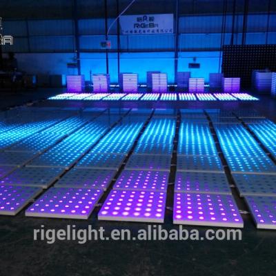 China Acrylic Panels Best Selling Portable Super Thin Digital Led FLASH DANCE Floor Tile for sale