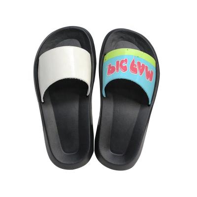 China Fashion Trend OEM Customized Summer Unisex Household Indoor Slippers Sublimation Mask Summer Slippers for sale