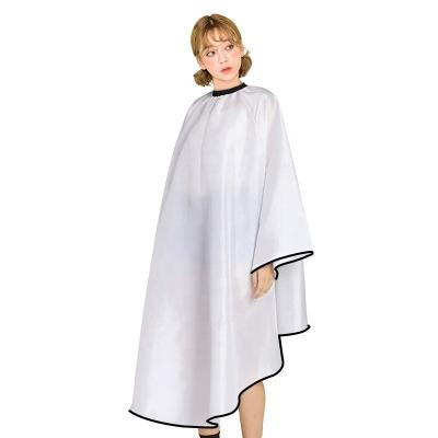 China Wholesale Custom Blank Barber Cape Logo Hairdresser Cloak Salon Hairdresser Polyester Sublimation Capes for sale