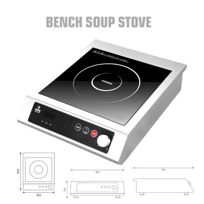 China Hotel Touch 5KW Knob Induction Cooktop Stainless Steel Professional High Quality Commercial Custom Induction Cooker for sale