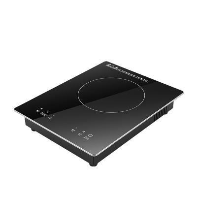 China Power Saving Burner Black Crytal Dish Induction Cooking Stove Touch Sensor Control Single Infrared Infrared Induction Cooker GS/CE/CB/ for sale