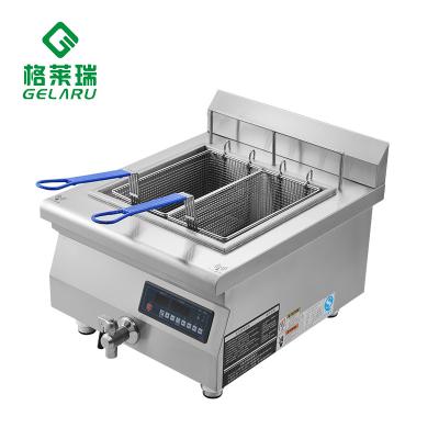 China Save Oil High Quality Commercial 5000W Electric Deep Fryer Cart Digital Deep Fryer Machines for sale