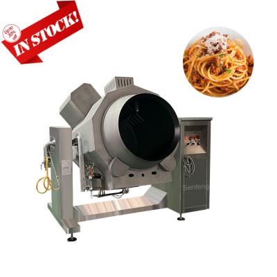 China Durable Automatic Rotating Fried Rice Cooking Machine Intelligent Vegetable Processing Plant Wok Robot Stir-Fry Machine for Restaurant Kitchen for sale