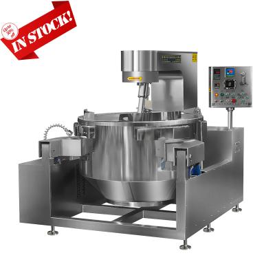 China Vegetable Processing Plant CE Approved Large Capacity Gas Processed Sauce Food Cooking Blender Machine Manufacturer for sale