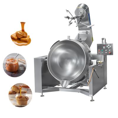 China Industrial Automatic Double And Jacketed Vegetable Processing Plant Cooking Mixer For Sauces for sale