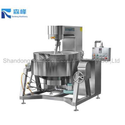 China Snack Factory 200L Steam Japan Cooking Equipment Jam Making Machine Automatic Making for sale