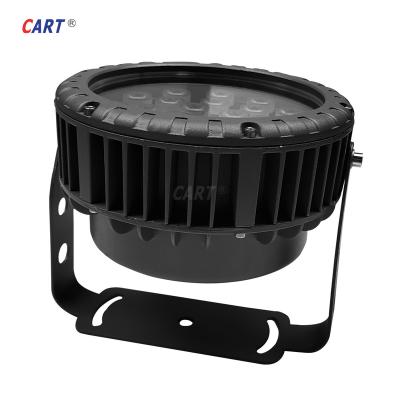 China Landscape CART round shape RGB/RGBW/RGBCCT led flood light 18w 36w 54w led street flood light for sale