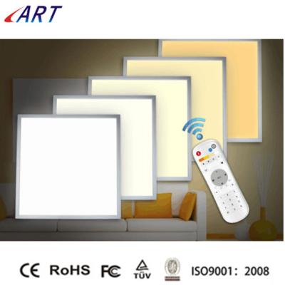 China 600*600mm wireless remote control adjustable dimmable led panel light home/supermarket WIFI 2.4G the TDC for sale