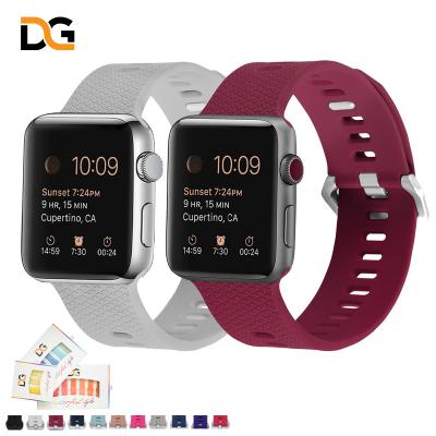 China Classic clear apple watch band for i metal apple watch band watch bands 44 for sale