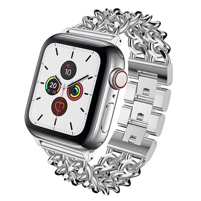 China Hot Sale 38mm 40mm 42mm 44mm Stainless Steel ebay Fashion Apple Watch Stainless Steel Band Apple Watch Metal IWatch Strap for sale