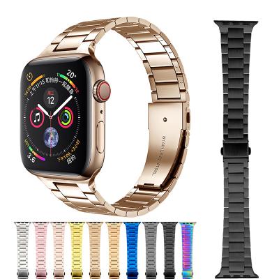 China Flexible Apple Watch Case Stainless Steel Apple Watch Apple Watches 5series for sale