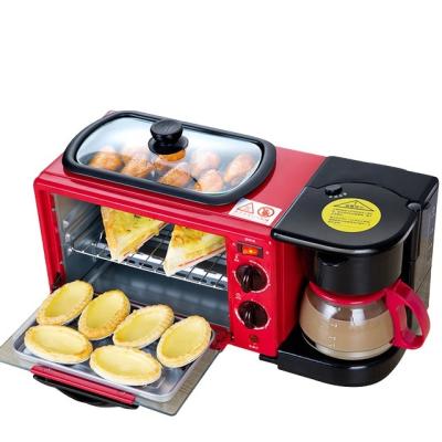 China Hotel 3-in-1 Multifunctional Breakfast Machine with Coffee Maker Oven and Stove Breakfast Machine for sale