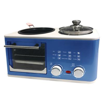 China Household Multifunctional Automatic Home Cooking 4 in 1 Electric 4 Breakfast Makers in 1 Breakfast Machine for sale