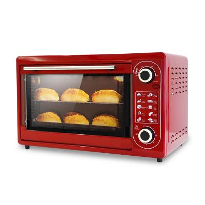 China Adjustable Temperature 48L Electric Toaster Oven With Hot Dish Table Portable Large Benchtop Oven Home Cooking Stove for sale