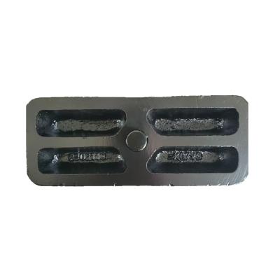 China Chassis Cast Iron Parts Cushion Block  Supporting Device Corrosion Resistance for sale