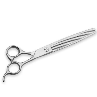 China Stocked Magic Set of 2020 New Straight Handle Pet Grooming Scissors Dog Hair Scissors for sale