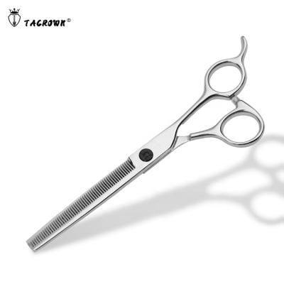 China TACROWN Professional Sharp Blades Dog Hair Pet Grooming Scissors Thinning Scissors Set for sale