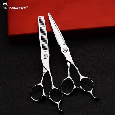 China Professional Wholesale Hairdressing Scissors Set Barber Scissors Straight Handed Scissors for sale