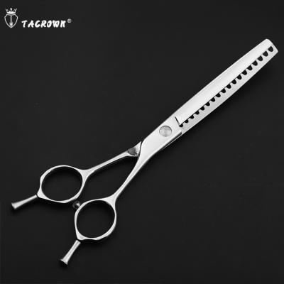 China Stocked Tacrown Pet Grooming Scissors Chunker Thinning Scissors for sale