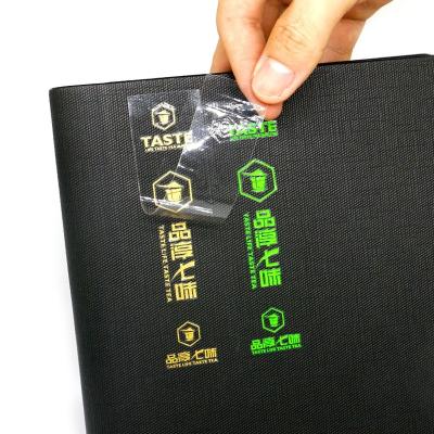 China Waterproof Business Use Metal UV Logo Label Waterproof Permanent Custom 3D Logo Transfer Sticker for sale