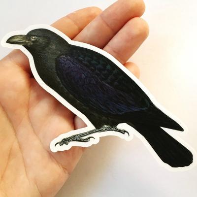 China 2022 New Print 2022 Laptop Bike Decoration Sticker Hawk Eagle Die Cut Stickers High Quality Durable Custom Vinyl Full Color Strong Shape Adhesive for sale