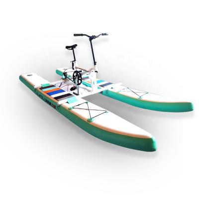 China Warter Sports New Design Water Play Equipment Water Inflatable Sea Buoy Bicycle Hydrofoil Float Pedal Bikes Boats For Sale for sale