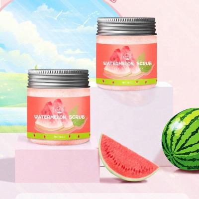 China Exfoliator Factory Direct Commercial Private Label Watermelon Scrub Body Scrubs Natural Deep Exfoliation Rough And Dark Joints for sale