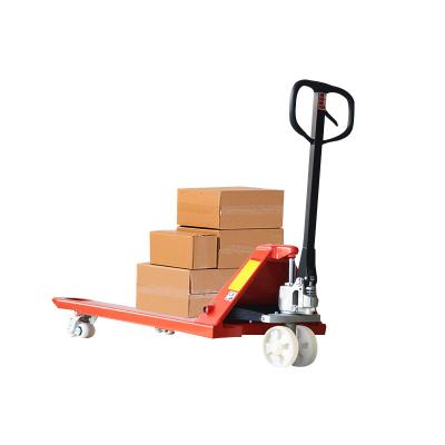 China Easy Jack Customized 2000kg 2.0ton Capacity Pallet Mini Manual Forklift Low Profile China Manufacturer Manual Operation Pallet Truck for sale