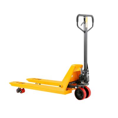 China Easy Operation Mini Warehouse 2ton 2.5ton 3ton 5ton Pallet Jack Mini Hydraulic Hand Operated Manual Pallet Truck for sale