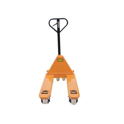 China Jack 2.5 Ton 5 Ton 3 Ton Hand Pallet Truck For Easy Operation Light Duty Hand Pallet Hydraulic Material Handling for sale