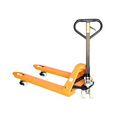 China Easy Operation Mini Manual Forklift Trolley 2 Ton 2500kg 3 Ton Hydraulic Lift Manual Pallet Truck For Industrial for sale