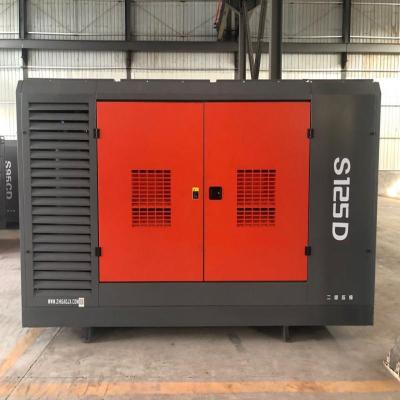 China JEAO Cheapest Selling Lubricated For Water Well Drilling Rig Diesel Screw Air Compressor for sale