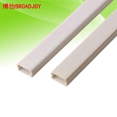 China Pvc Halogen Free Pvc Installation Electrical Wires Trunking Free Conduit Solid Pvc Cable Raceway for sale