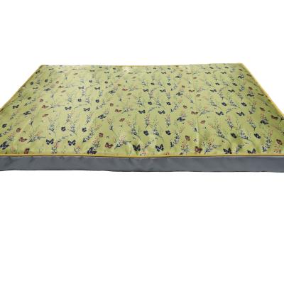 China Cool Dog Beds Rugs Pet Style Rectangle Travel Printed Fabric Hot Selling for sale