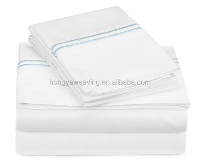 China Disposable Tops Selling High Quality Embroidered Hotel Bedding Set For Wholesale for sale