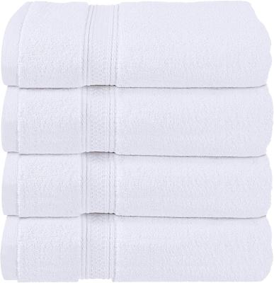 China Utopia Kid Safe Towels - Bath Towels Set, White Towels, Perfect for Hotel and Everyday Use for sale