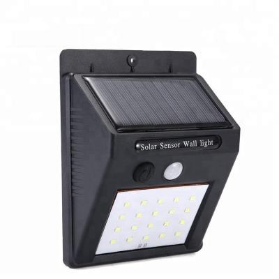 China Garden Plant Wall Lamp IP55 Outdoor Waterproof Motion Sensor Solar Activated Wall Light Outside Cheap Price Led Solar Light Garden for sale