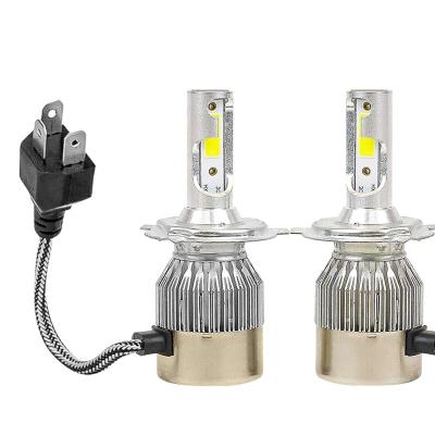 China Canbus Led QianYu Led Headlight Trucks Working Lamp C6 H7 Car Lights 100w 20000lm LED Bulbs Auto Headlight Lighting System for sale