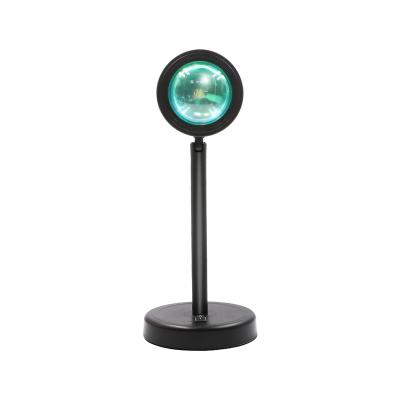 China Modern Vertical Led Projection Night Light RGB Floor Lamp Decoration Light For Living Room Bedroom Mini Projection Lamp for sale