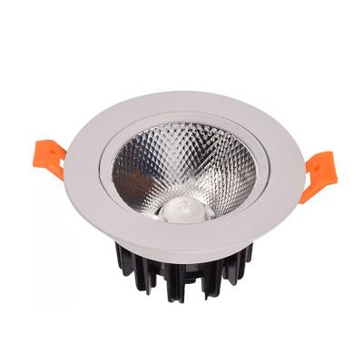 China Modern China Factory Led Down Light Constant Current Drive 12W COB Led Downlight Recessed Ceiling Spot Light for sale