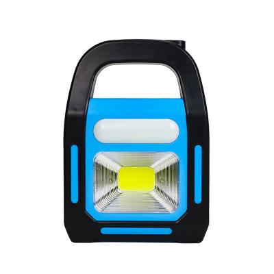 China Best Selling Warehouse New Products Portable Multifunctional USB Work Rechargeable Led Solar Light Emergency Lights Outdoor Camping Light for sale